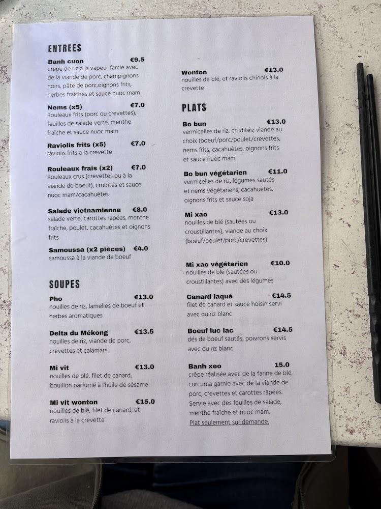 Nguyen-Hoang - Menu Image 1